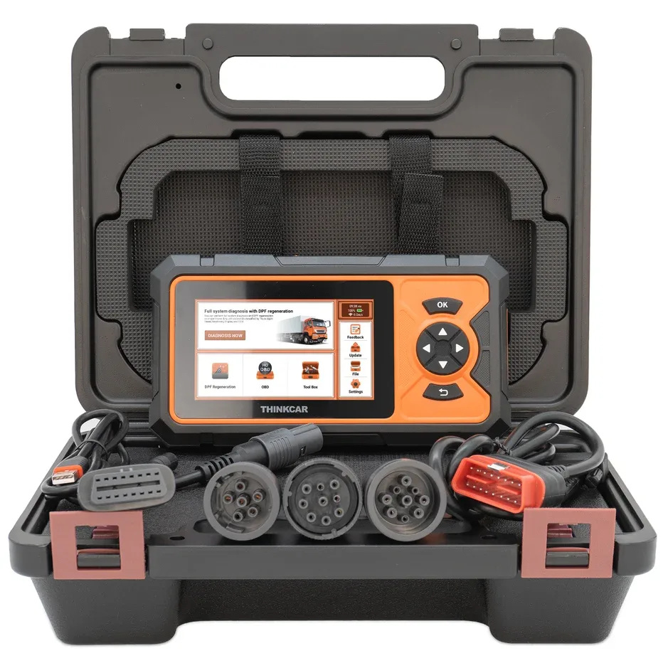 Thinkcar NEW ThinkScan HD – 5″ Heavy Duty Scanner with Lifetime Free Updates