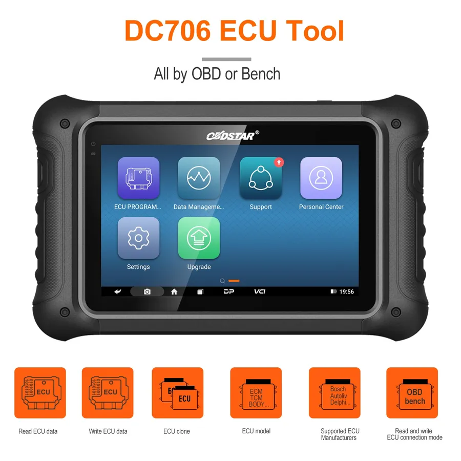 OBDSTAR DC706 ECU/TCU Clone Tool – Professional ECU Cloning Solution