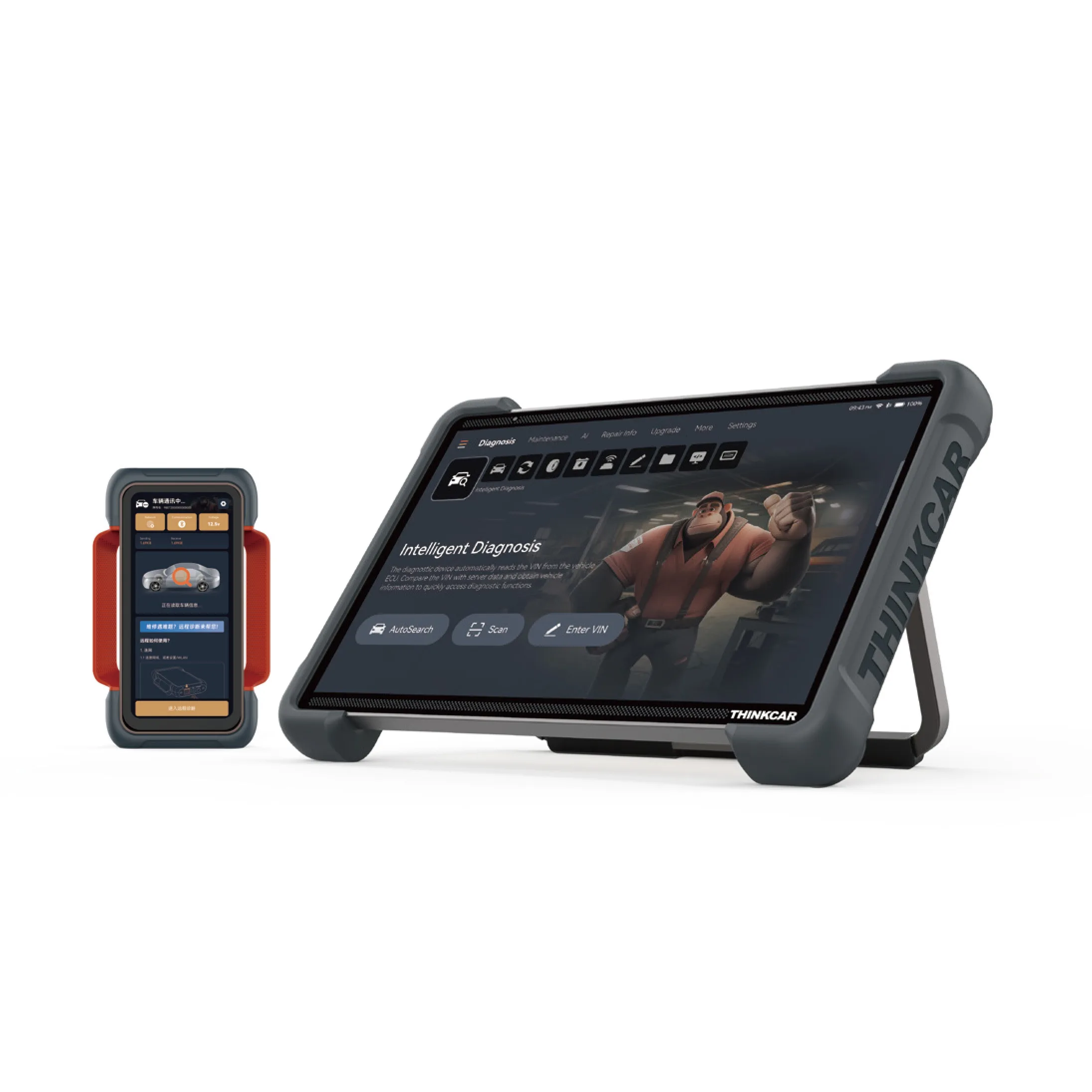 THINKTOOL Expert 394 12-INCH (12V+EV) New AI Technology Diagnostic Tool