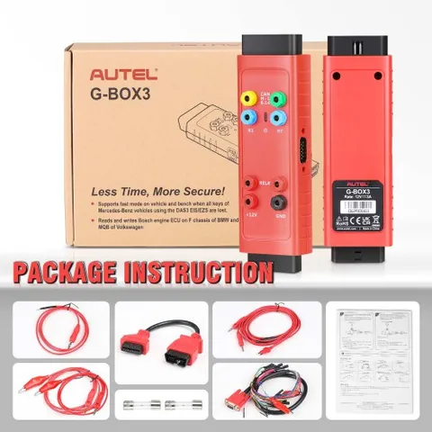 Autel G-Box3 Automotive Key Programmer for Toyota- Mercedes-Benz All Keys Lost Solution