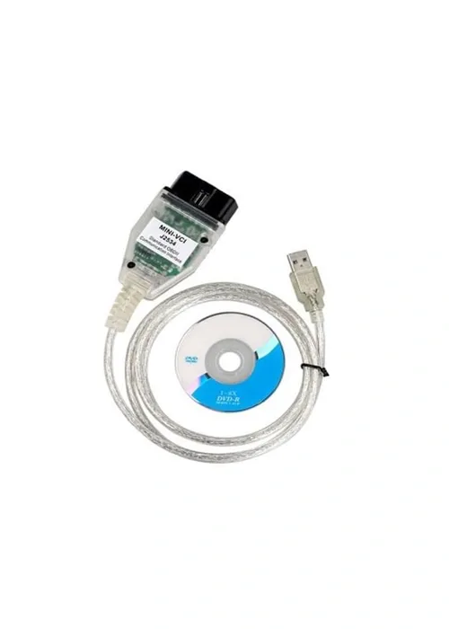 MINI VCI for TOYOTA V14.20.019 Single Cable Support Toyota TIS OEM Diagnostic Software & TANGO OBD CABLE