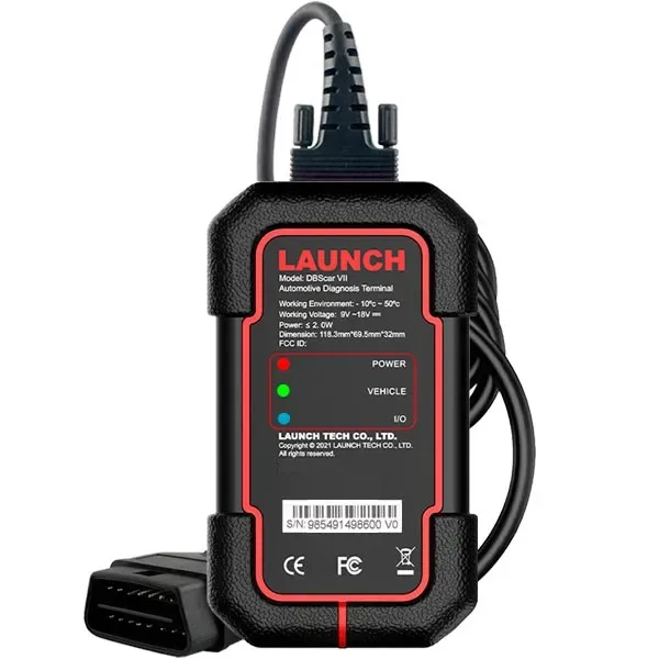 Launch DBScar VII DBSCAR7 Bluetooth OBD2 Scanner Supports CAN FD Doip Protocols Powerful All Systems