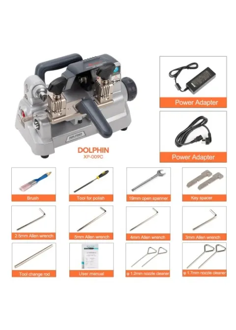Dolphin XP-009C Horizontal Key Cutting Machine (No Battery)