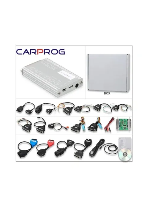 CARPROG Full Online Version Firmware V8.21 Software V10.93 with All 21 Adapters Including Full Authorization