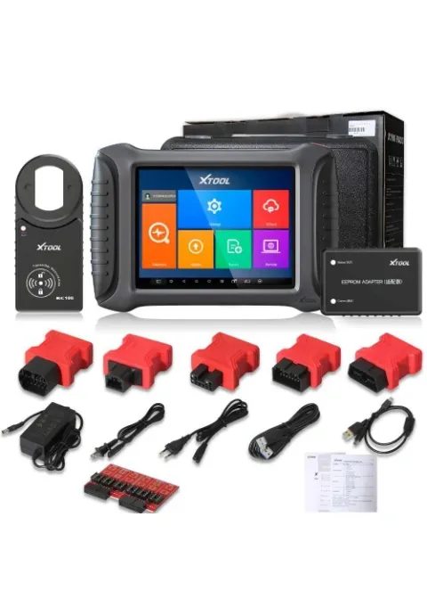 New 2024 XTOOL X100 PAD Elite Professional Tablet Key Programmer 3in1 Key Programmer+Car Scanner/ODO Meter Correction