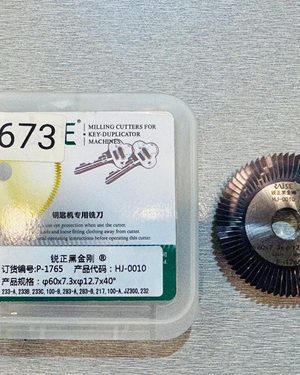 RAISE Milling Cutter 60x7.3x12.7 for WENXING 100A 100B Key Machine