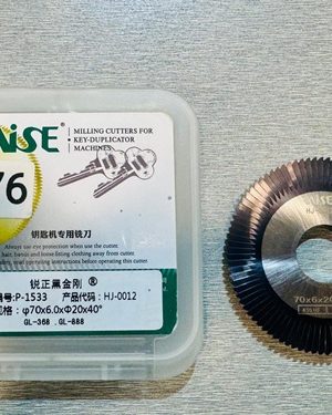 Raise Carbide Taiwan Gladaid Key Cutting Machine Cutter (Φ70×6.0×Φ20×40°)