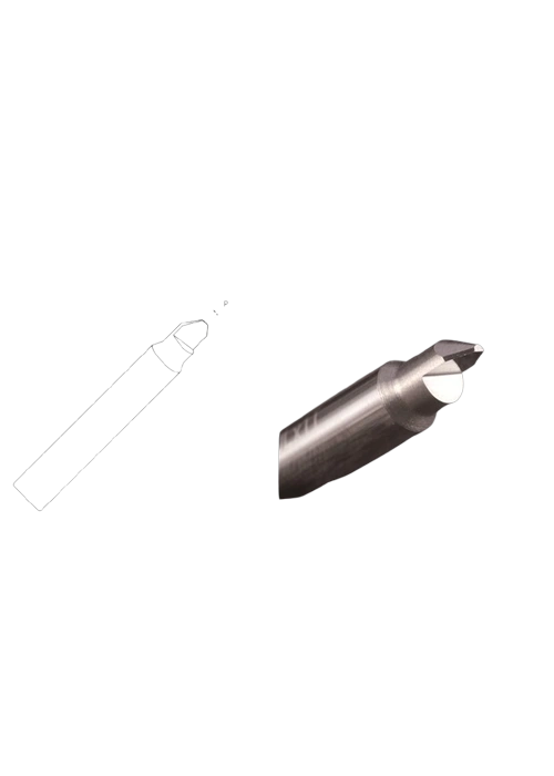 RAISE Solid Carbide Single-Edged Dimple Cutter - Image 2