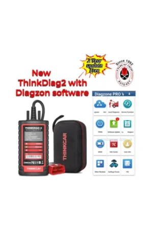 Thinkdiag 2 Diagzone Pro Version All in One Professional Automotive Diagnostic Tool For Car-Trucks-Electric Car-MotorBike-ATV Global Version Years 2-Update