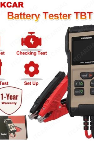 The THINKCAR TBT 360 Battery Tester is a reliable and versatile tool for testing batteries, charging systems, and starting systems. With fast and accurate measurement of battery condition