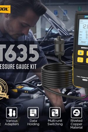 AUTOOL PT635 Fuel Pressure Gauge(Hight-end Version)
